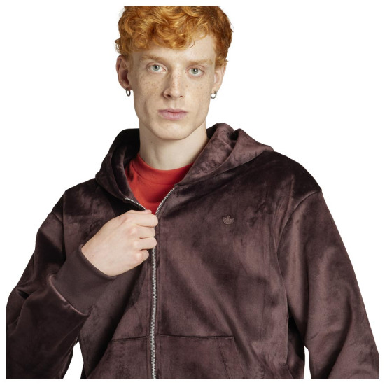 Adidas Ανδρική ζακέτα Premium Essentials+ Velour Full Zip Hoodie